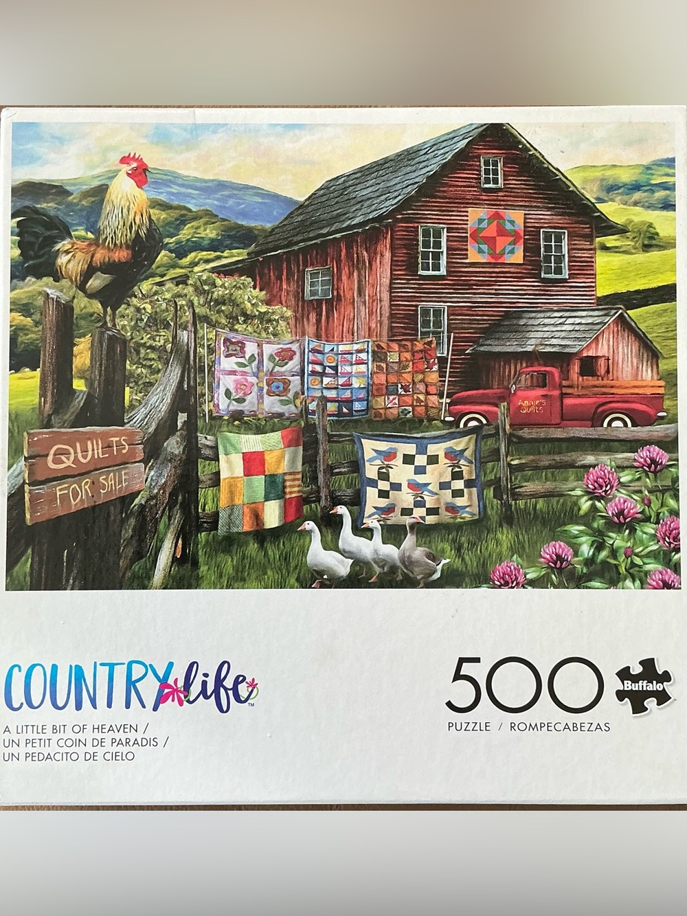 Buffalo Games “A Little Bit of Heaven” 500 piece puzzle